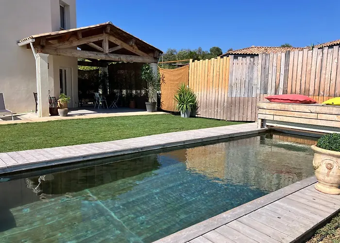 Σπίτι διακοπών Moderne Confort Familial Piscine Naturelle 11mx3m